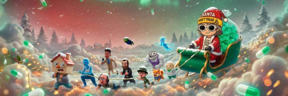 <a href="/Pumpfun/">Pump.fun</a> new banner made by the $SANTA community.

Should update the current one to this to add some festive vibes.