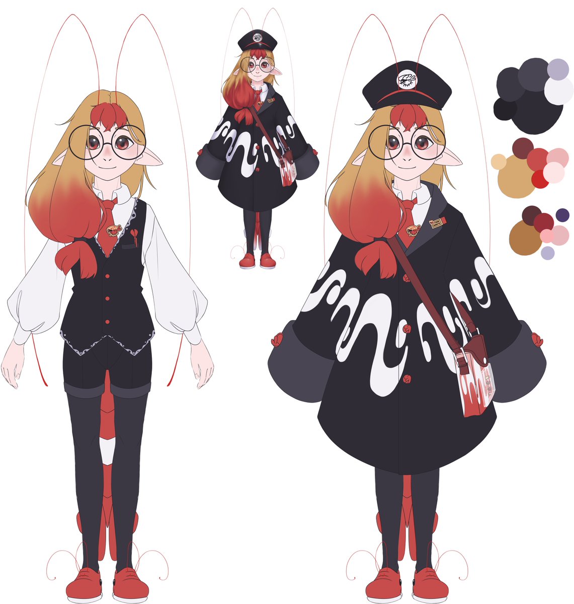 Voici la mini ref de mon nouveau modèle !

J'en ferai une plus détaillée lorsque j'aurai le temps :3