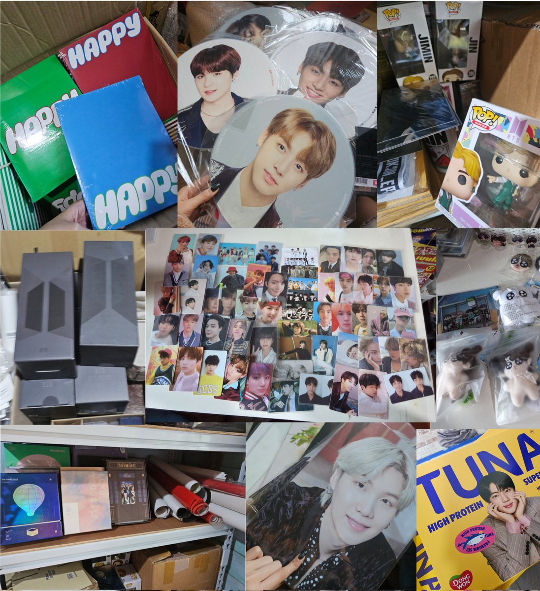 🐣รีทวิตสุ่มแจกบั้มพี่จิน 1 บั้ม + ของในกองอีก 1 รางวัล(แจก2คน คนละชิ้นนะคะ) ฟลวส่งฟรีค่า🎉

แม่ค้าจะมาจัดโปรลดล้างสต็อครับปีใหม่ให้ลูกค้าทุกๆท่านค่า ลงของพร้อมส่ง วันพุธที่03/12 ตั้งแต่4โมงเย็นเป็นต้นไปนะคะ มีของหลายอย่างมากๆค่ะ ex.photocard อัลบั้ม BT21 , DVD(มากกว่า 10 เล่ม)