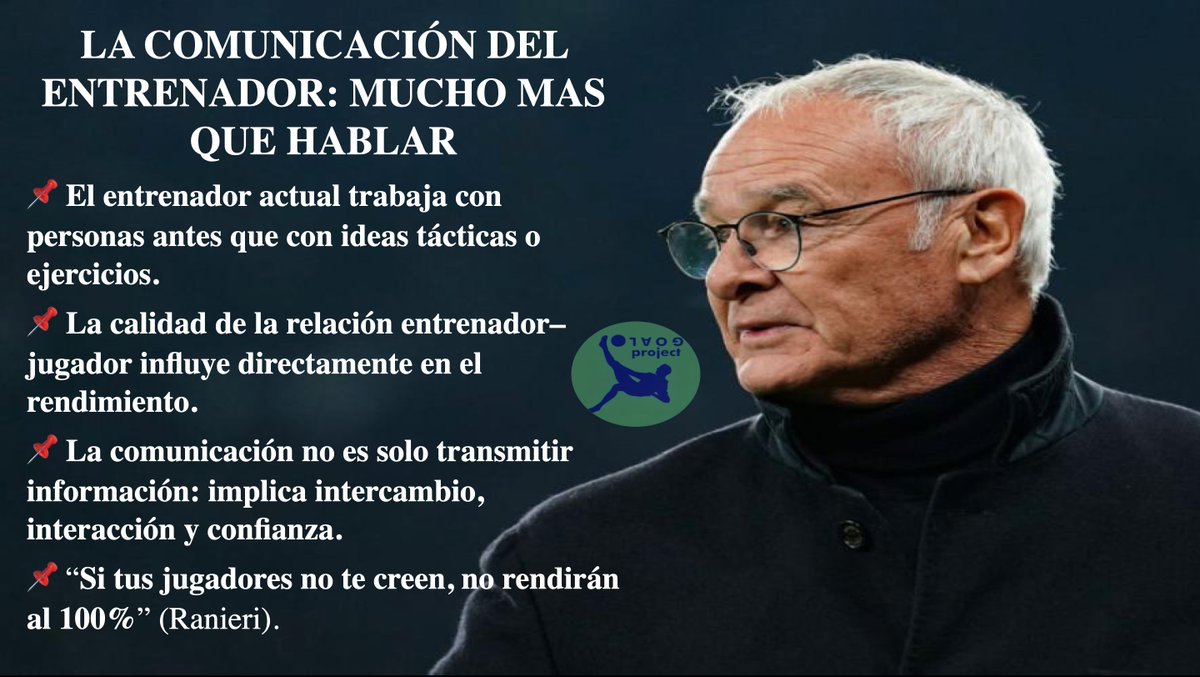 Un entrenador no dirige un sistema, dirige a personas.
Si no hay vínculo, no hay juego.
Si no hay confianza, no hay rendimiento.
Comunicar es crear un vínculo, no dar instrucciones.
Hablar es fácil, conectar con ellos es otra historia.