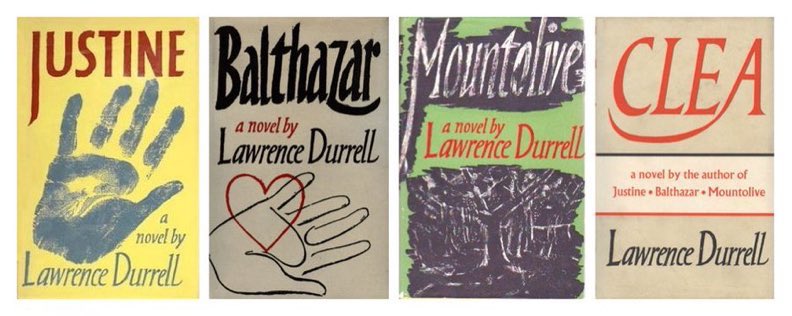 Some writers reinvent language; others the world. Durrell did both.

— André Aciman

The Alexandria Quartet