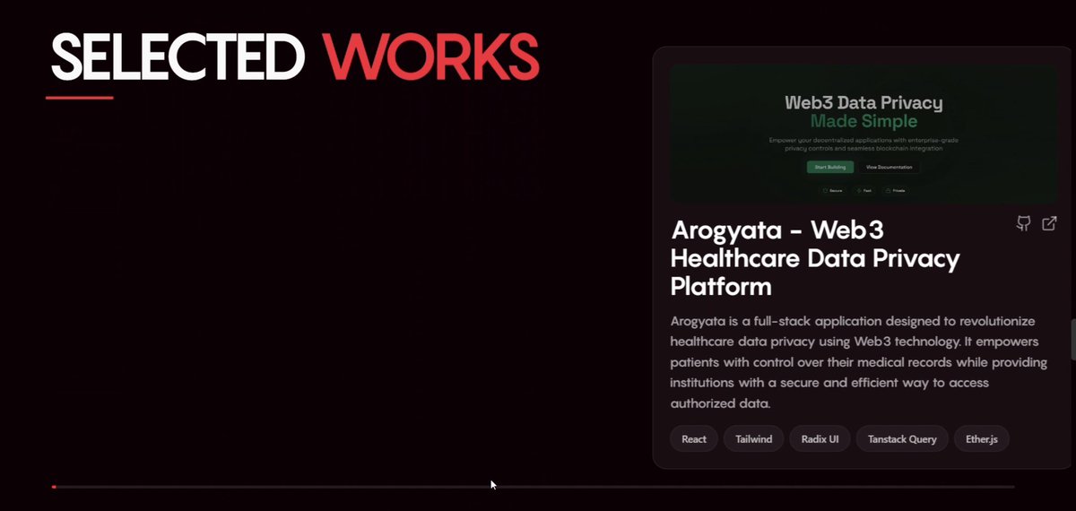 Shahahahzaman's tweet image. New portfolio dropped.
Fast, animated, and fully responsive — built with React + Vite + Tailwind, powered by GSAP &amp;amp; Framer Motion.

Live: my-portfolio-phi-three-72.vercel.app

#webdev #reactjs #frontend #javascript #buildinpublic #developer #UIUX #tailwindcss #vite #GSAP #FramerMotion