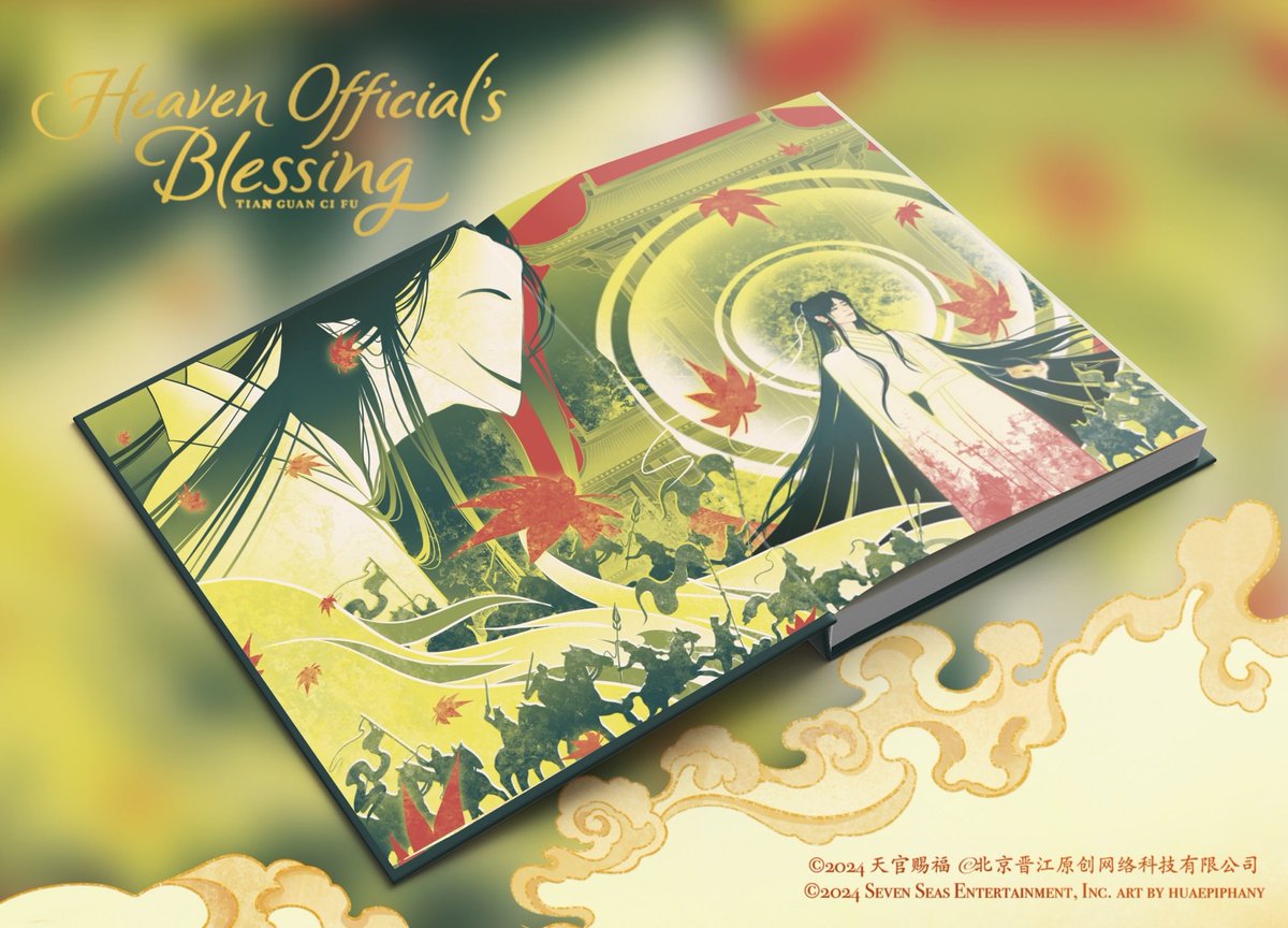 Honored to draw for English version of Heaven Official's Blessing
