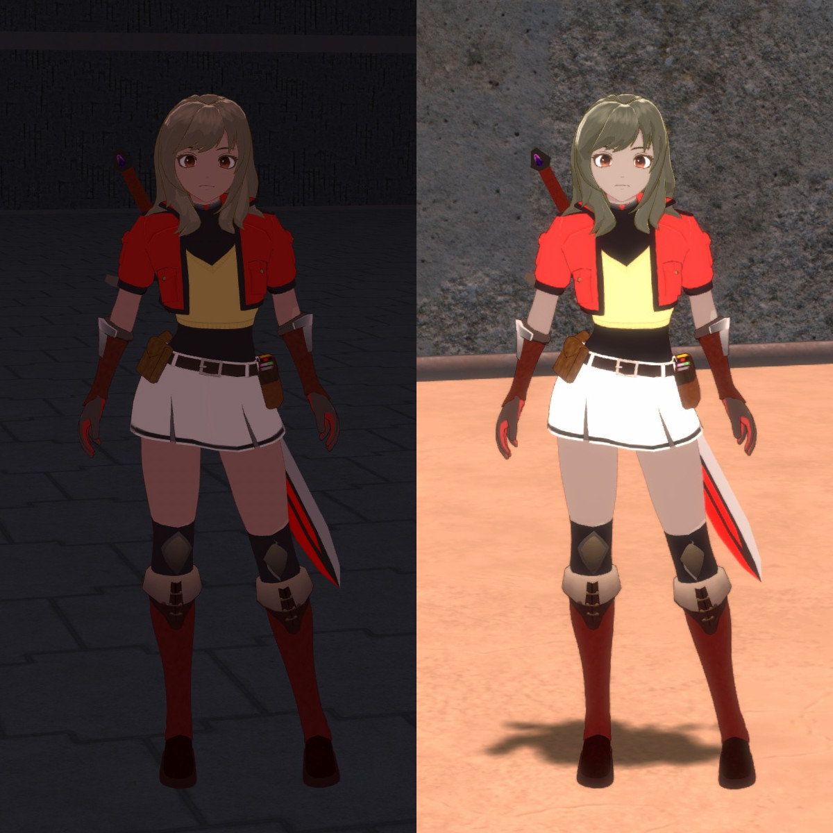 HohrikiGmWorks's tweet image. #blender
#unity
魔法人形と共に戦闘したりギミックを解いていくステージクリア型の3Dアクションゲームを制作中です。
blenderでPBG2を使って地形を作るのは楽しい。無限に作れてしまいます。逆にunityのURPでライティング作るのキツイ。全然思い通りにならない。何とかここまでになりましたが、さて。