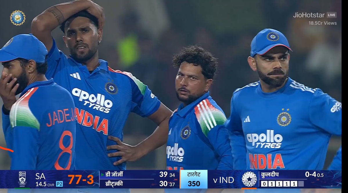 Ek DRS to kuldeep bhai ka rahta hai