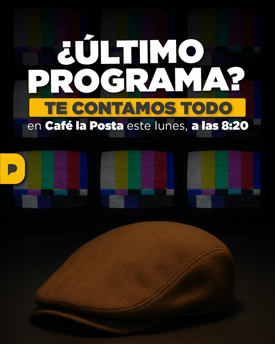 ¿Último programa de #CaféLaPosta? ☕👀 Te contamos todo, sin filtros, este lunes a las 8:20 am.