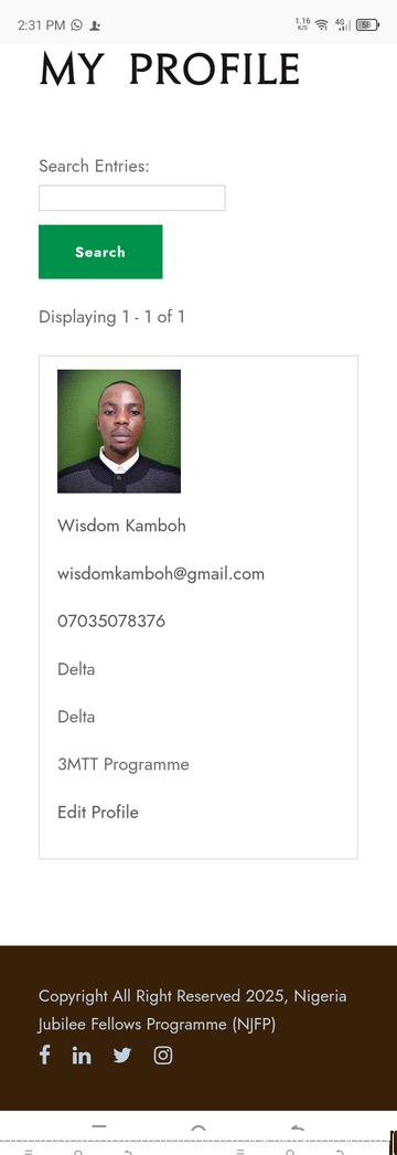kw4eva's tweet photo. @NigeriaJFP Please, why have I not been placed or matched. I have made complaints but no response, please check your data base and respond.
thank you https://t.co/IhtdrWn0qi