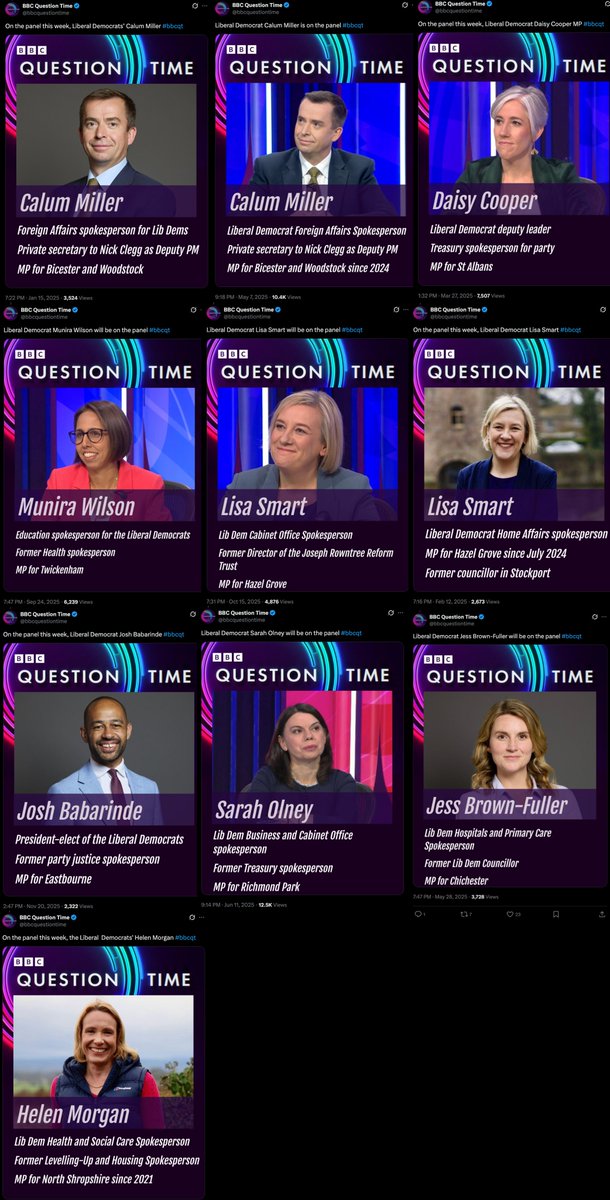 jim_nauseum2's tweet image. Is it biased for the BBC to platform Reform on &apos;Question Time&apos; more than the Lib Dems, who have 67 more seats than your bumbling shit-show of 4 then 5 then 4 then 5 seats, Dick? All with little to no scrutiny.

We demand explanation! 🥴