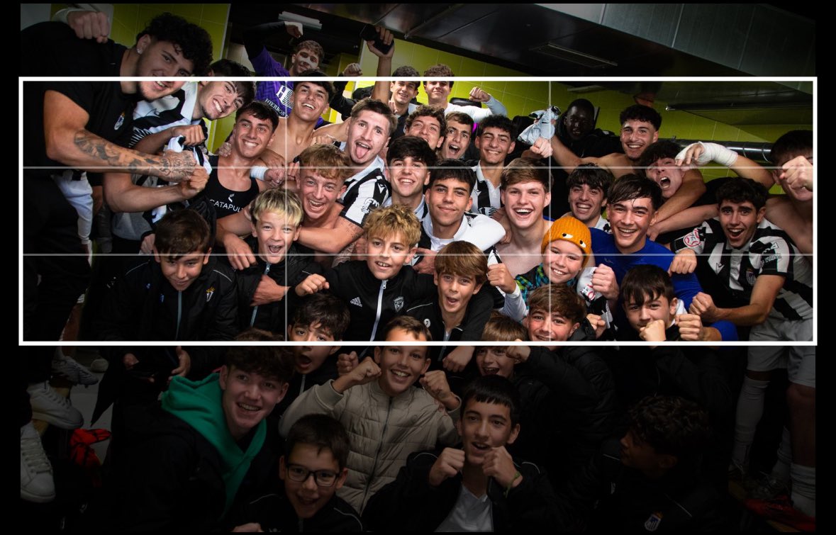 Blanquinegros, esta semana vamos a tener una foto de encabezado diferente 😉 Hay fotos que hablan solas 🤍🖤