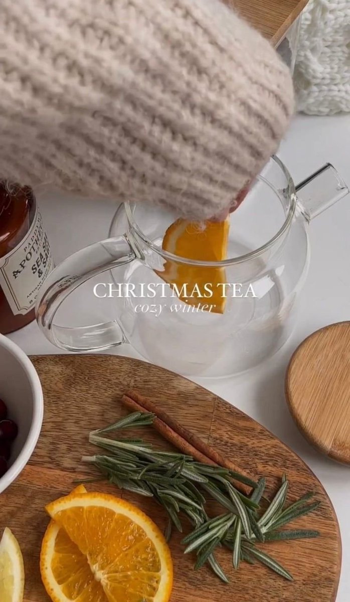 winter tea, good book &amp; cozy atmosphere