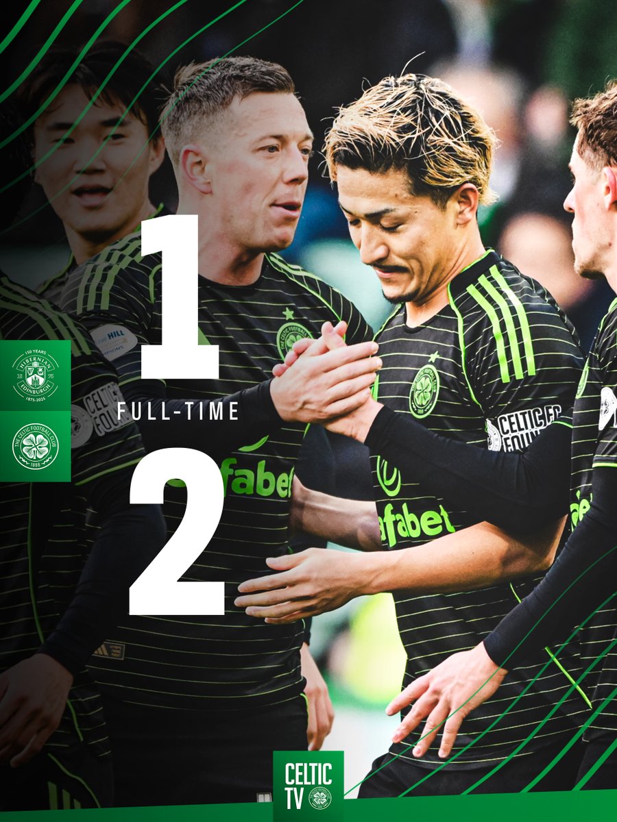 A crucial win in the capital! 🙌

#HIBCEL | #CelticFC🍀