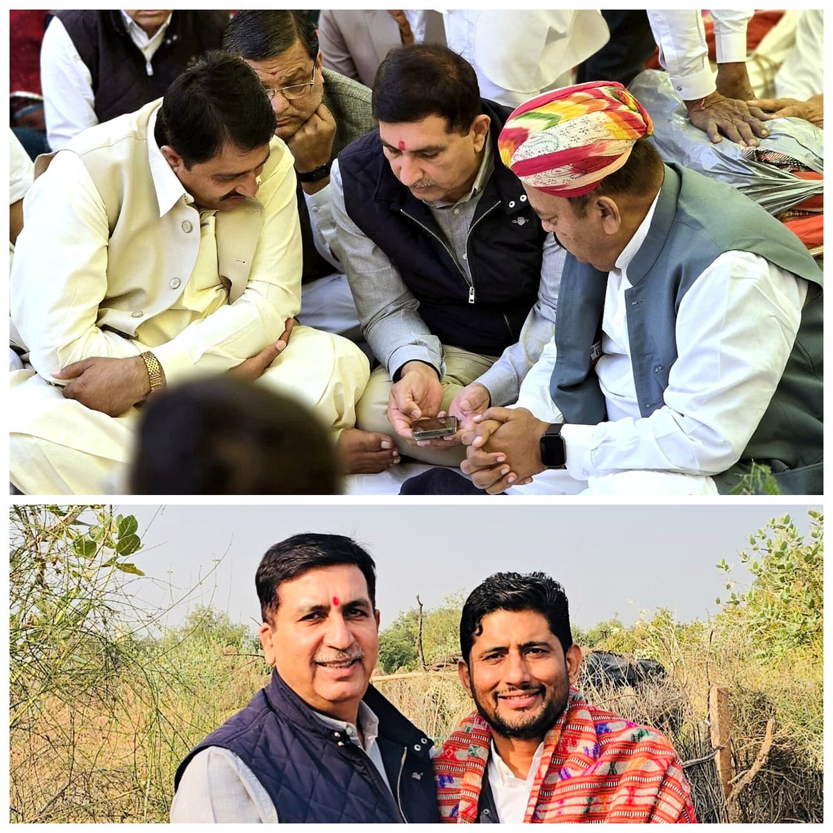 ManzuDinesh's tweet image. इन दो तस्वीरों से आप क्या समझे?