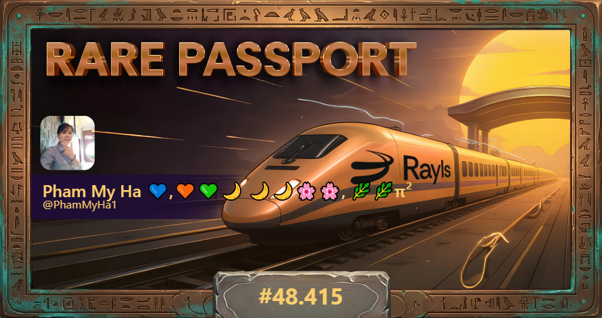 The Rayls manifesto just went live. The early passports are disappearing fast! Get yours before the train leaves the station.

#48.415!

 raylsmanifesto.com