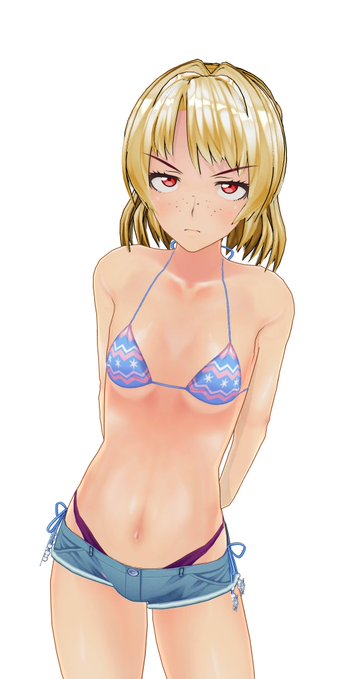 三白眼子ちゃん #カスタムキャスト