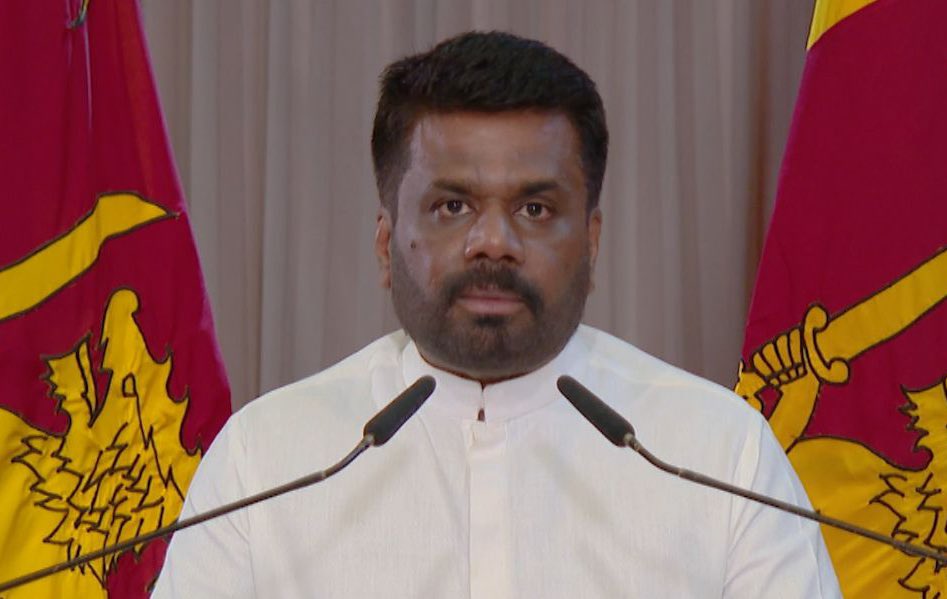 SriLankaTweet's tweet photo. Sri Lanka President Anura Kumara Dissanayake will address the nation at 8.30 pm today. https://t.co/pFNxIc27of