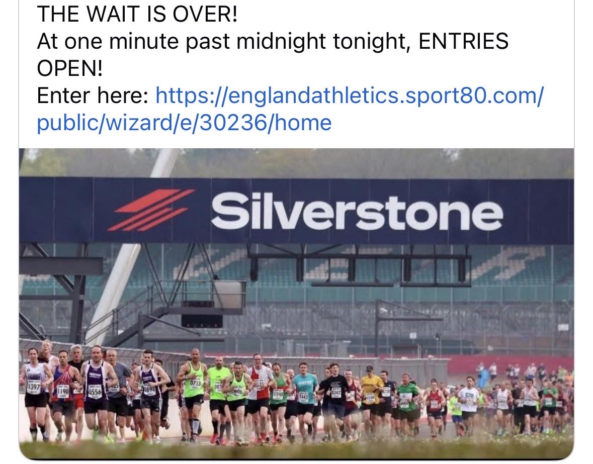 Silverstone Grand Prix 10K (@10ksilverstone) on Twitter photo 