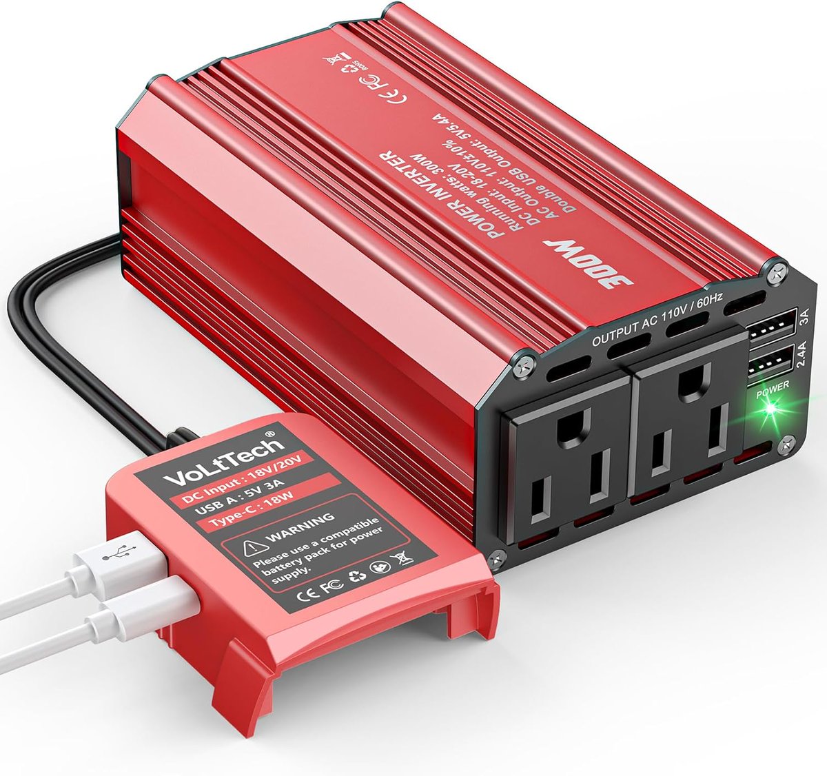 litepocketdeals's tweet image. 🎯 PROMO CODE ALERT! Save 44.01% with code ZZMBNJ4H

💰 Now $19.59 (was $27.99)

300W Power Inverter 18V to 110V for Milwaukee Battery: VoLtT...

🏷️ Code: ZZMBNJ4H
litepocketdeals.com/deals/B0F2MPFK…

#PromoCode #Amazon #Deals #Automotive