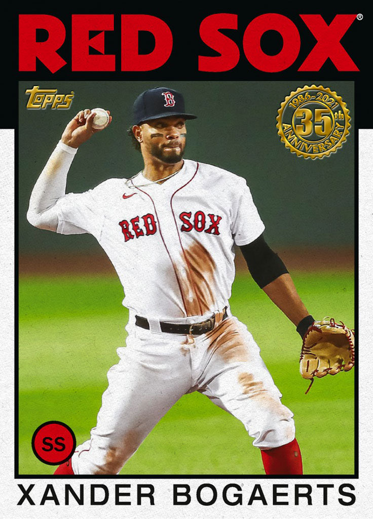 Check out this Xander Bogaerts! (#143)⚾️

Xander Jan Bogaerts (born October 1, 1992; Papiamento pronunciation: is an Aruban professional baseball shortstop and second baseman for the San Diego Padres of Major League Baseball (MLB). He has previously played in MLB for the Boston