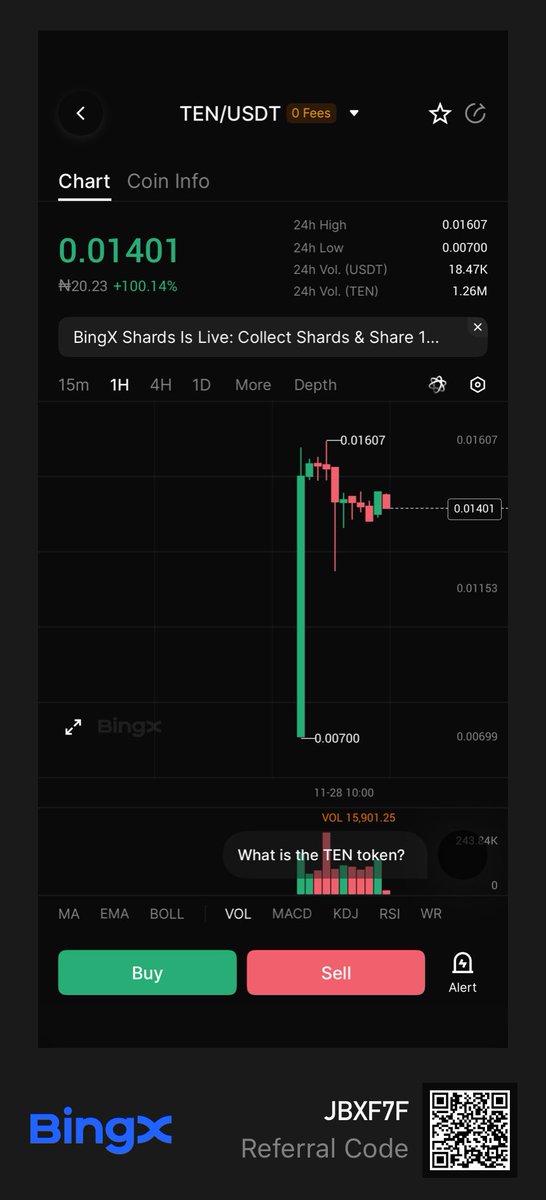 Keemahgold's tweet image. Privacy on Ethereum just leveled up.

$TEN Protocol is the Ethereum L2 powered by TEEs for fully confidential transactions, private state, and built-in MEV resistance is now live for trading on BingX!

Trade $TEN 👇  
bingx.com/en/spot/TENUSDT

#TENProtocol #Privacy #Ethereum