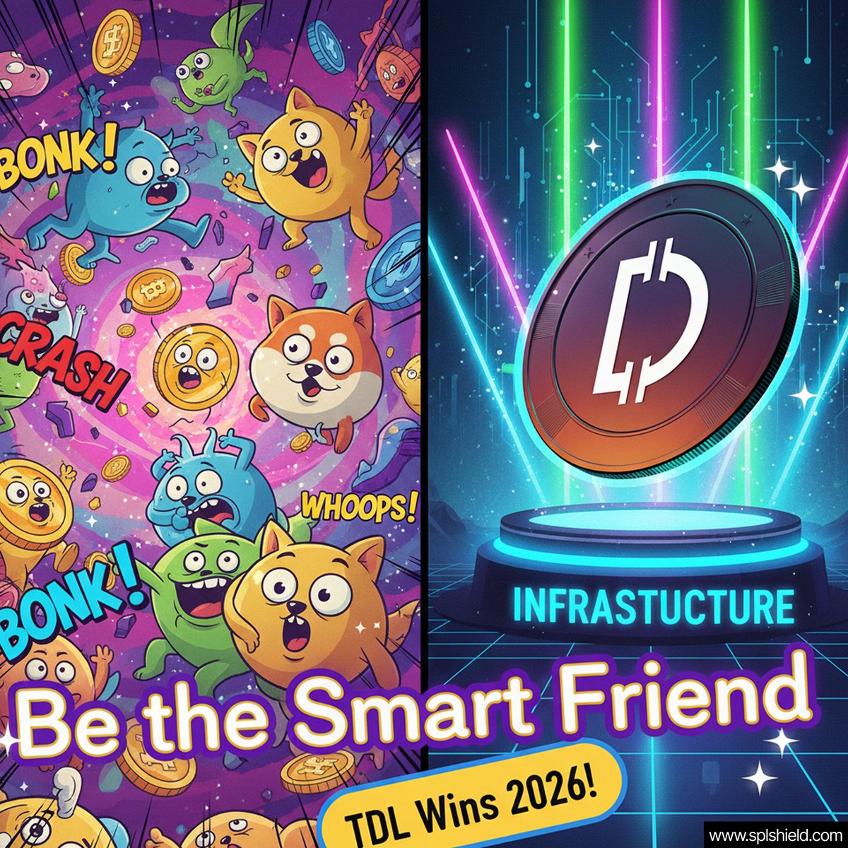 Your friends are buying memecoins. You are buying infrastructure. Who do you think wins in 2026? Be the smart friend. Send them the TDL presale link. Secure your future.  

BUY TDL: presale.splshield.com  
TG UPDATES: t.me/splshieldoffic…

#CryptoEducation #SmartFriend #TDL