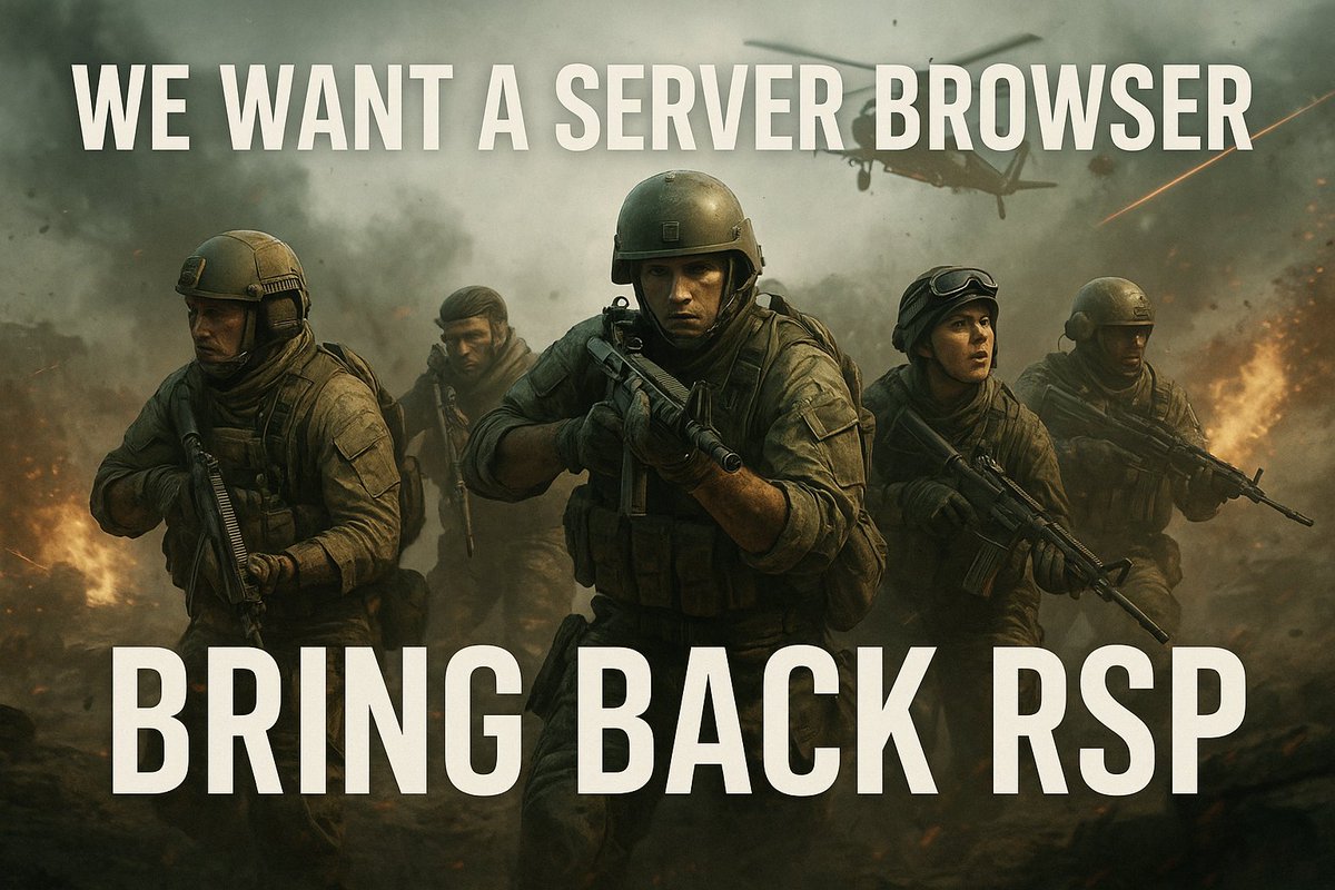 We need a proper server browser in #Battlefield6 and we need it now. The ability to reliably join friends isn’t a luxury anymore, it’s a fundamental part of what makes Battlefield Battlefield. After years of Portal in 2042, and now months with #Battlefield6 since October 10th,