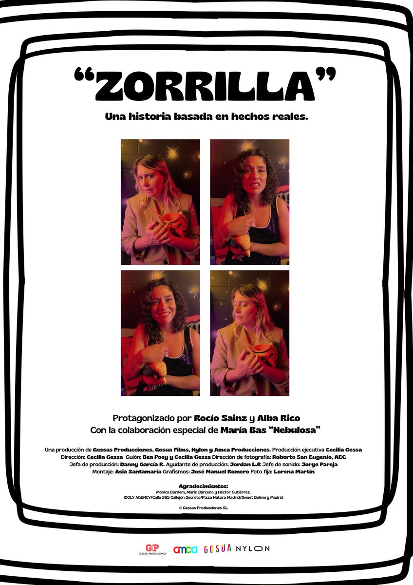 Con <a href="/AlbaRicoNavarro/">alba rico navarro</a> <a href="/ROCIOSAIZ10/">ROCIO SAIZ</a> y la colaboración especial de <a href="/Nebulossa_of/">🦊Nebulossa</a> 😍

<a href="/gessas/">GESSAS (Producciones)</a> <a href="/gosuafilms/">Gosua Films</a> <a href="/SomosNYLON/">Somos NYLON</a> #Amca