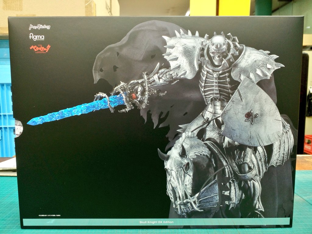 フィギュア 入荷情報です。 #ベルセルク figma 髑髏の騎士 DX