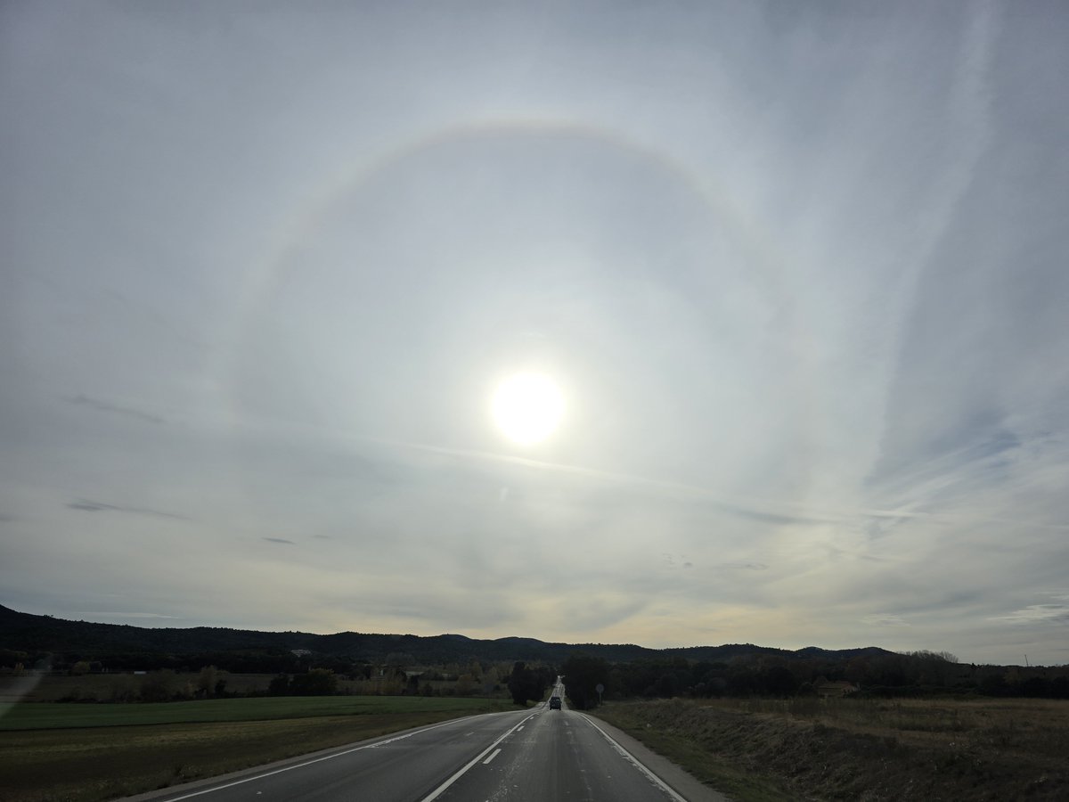Halo solar #Llagostera