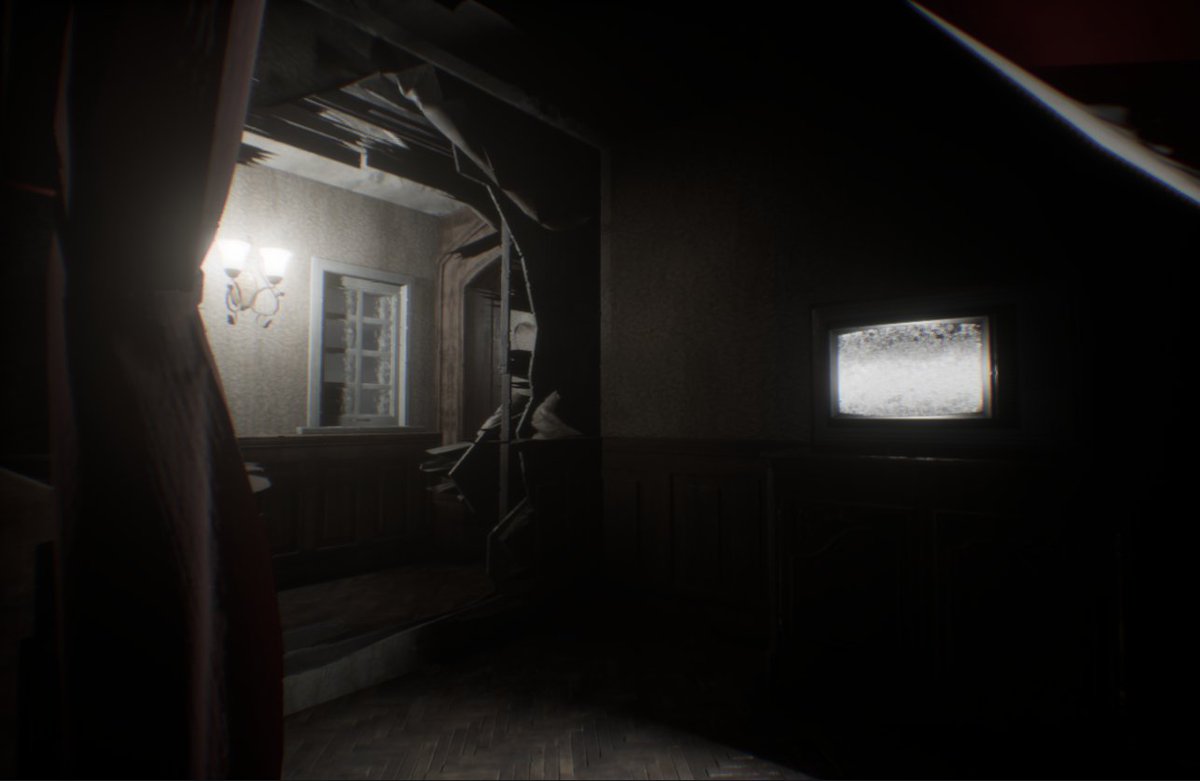 Hoogan3D's tweet image. Going static...

#UnrealEngine5 #indiedev #indiegame #horrorgame #ResidentEvil #silenthill