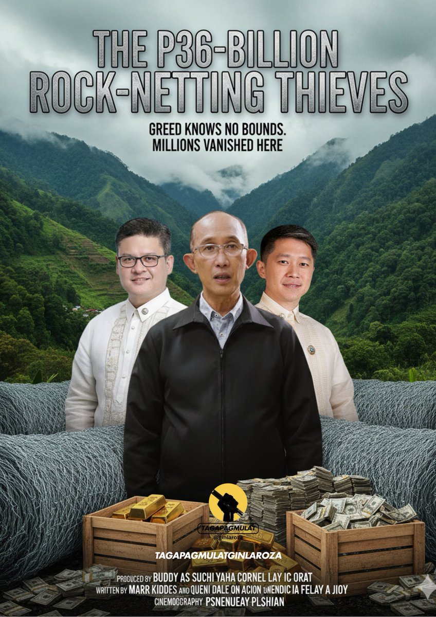 tagapagmulat's tweet image. 𝐓𝐇𝐄 ₱𝟑𝟔𝐁 𝐑𝐎𝐂𝐊-𝐍𝐄𝐓𝐓𝐈𝐍𝐆 𝐓𝐇𝐈𝐄𝐕𝐄𝐒

Read the Article: The 3 untold secrets of Benjamin Magalong - VERA Files share.google/OYGdMtG2S8IA5P…