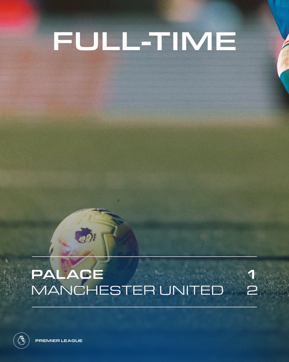 CPFC's tweet image. Defeat at Selhurst.