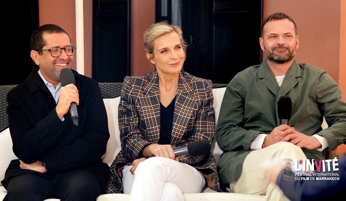 PatrickSimonin's tweet image. Melita TOSCAN DU PLANTIER, Ali HAJJI et Rémi BONHOMME les organisateur du festival international du film de Marrakech en partenariat avec @tv5monde sont mes invités aujourd’hui pour lancer la 22e édition d’un des grands festivals du monde #Maroc #FIFM #Marrakech