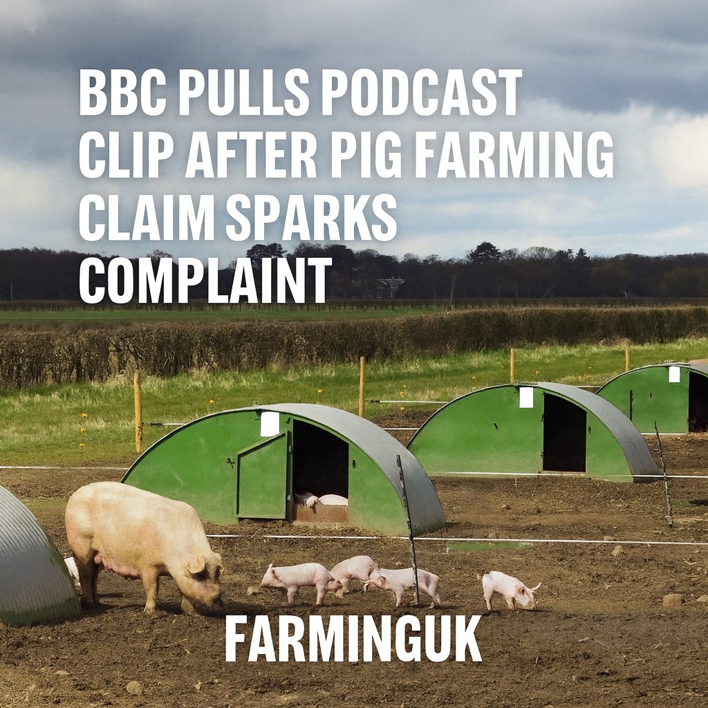FarmingUK's tweet image. 🐖⚠️ The BBC has now deleted a widely circulated podcast clip following a formal complaint from the National Pig Association, which said the footage presented a serious misrepresentation of UK pig farming

READ MORE: farminguk.com/news/bbc-pulls…