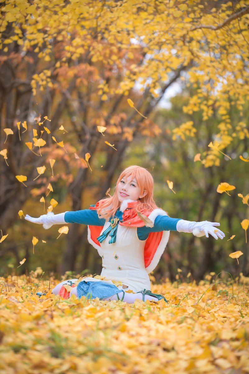 【⚠️コスプレ/cosplay】
ファイアーエムブレム風花雪月 fe3h 
Fire Emblem: Three Houses.  
アネット

速報🧡外がとっても綺麗だった～❣️🥰

Photo by ライム(<a href="/lyme_green/">ライム</a>)
#fireemblemcosplay
