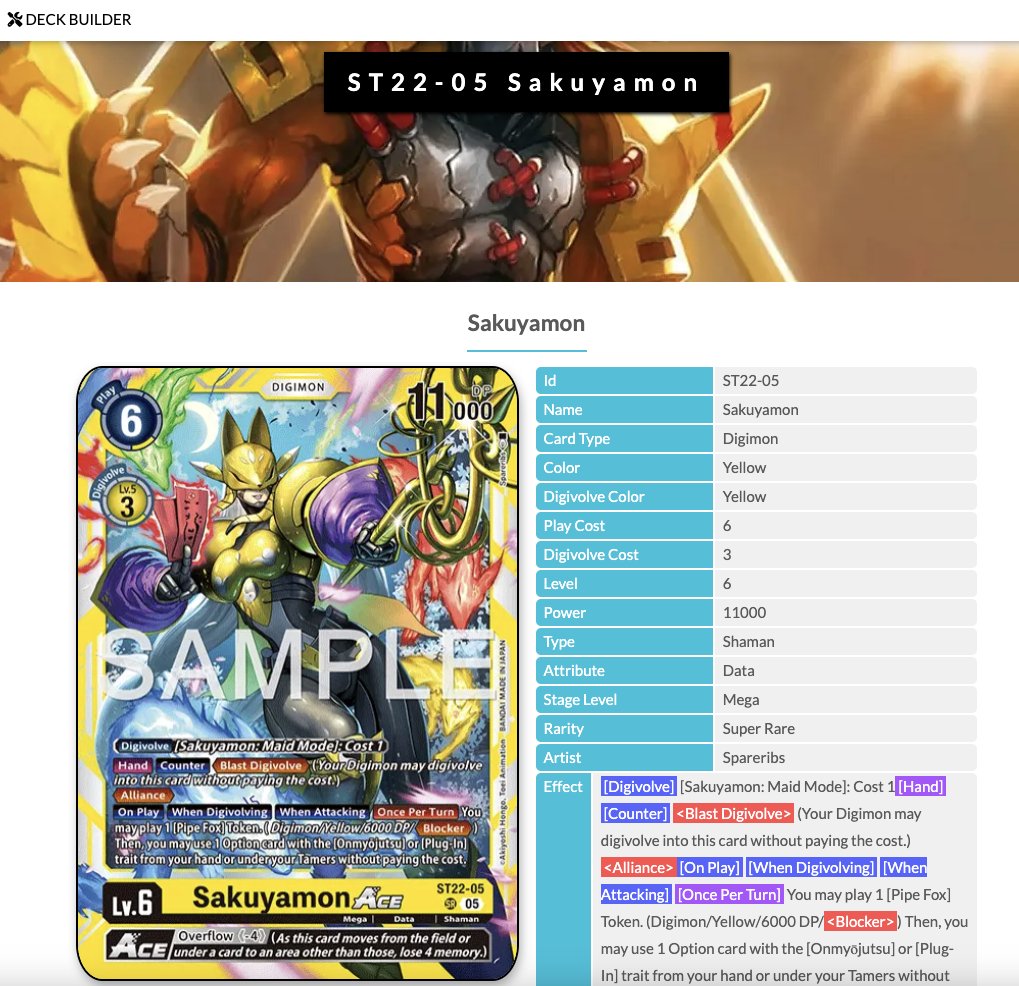 🔥ST22 Advanced Deck Amethyst Mandala
✅ All cards are added to the website! 
The set will release at December 5th! 😍

What deck list will you be cooking?!
digitalgateopen.com/card/ST22-005
#DigitalGateOpen #DigimonTCG #DigimonCardGame #Digimon