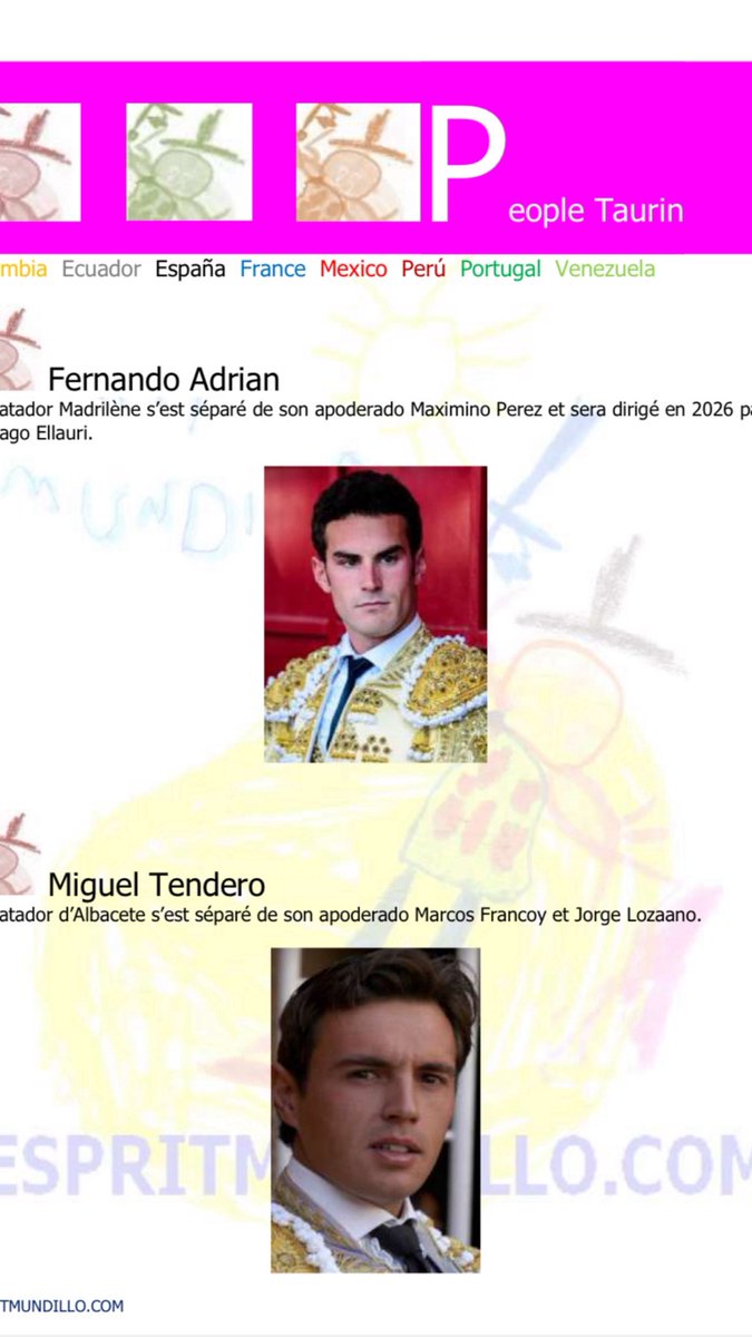 Noticias taurinas de ítem 750 en la web espritmundillo.com