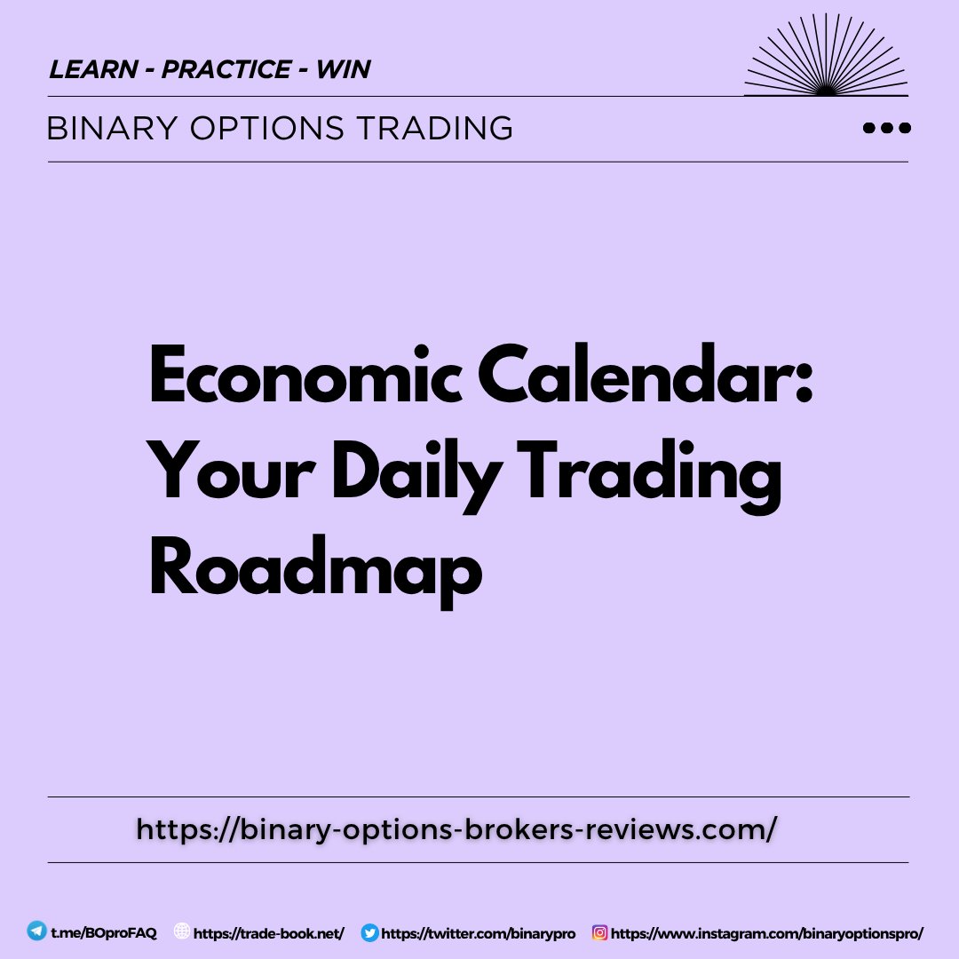 BinaryPro's tweet image. Every trader needs to know when the market might move. That’s where the economic calendar comes in. It shows key events like interest rate decisions, inflation data, jobs reports, and central bank speeches; the exact triggers that cause volatility.

Ignoring it can lead to…