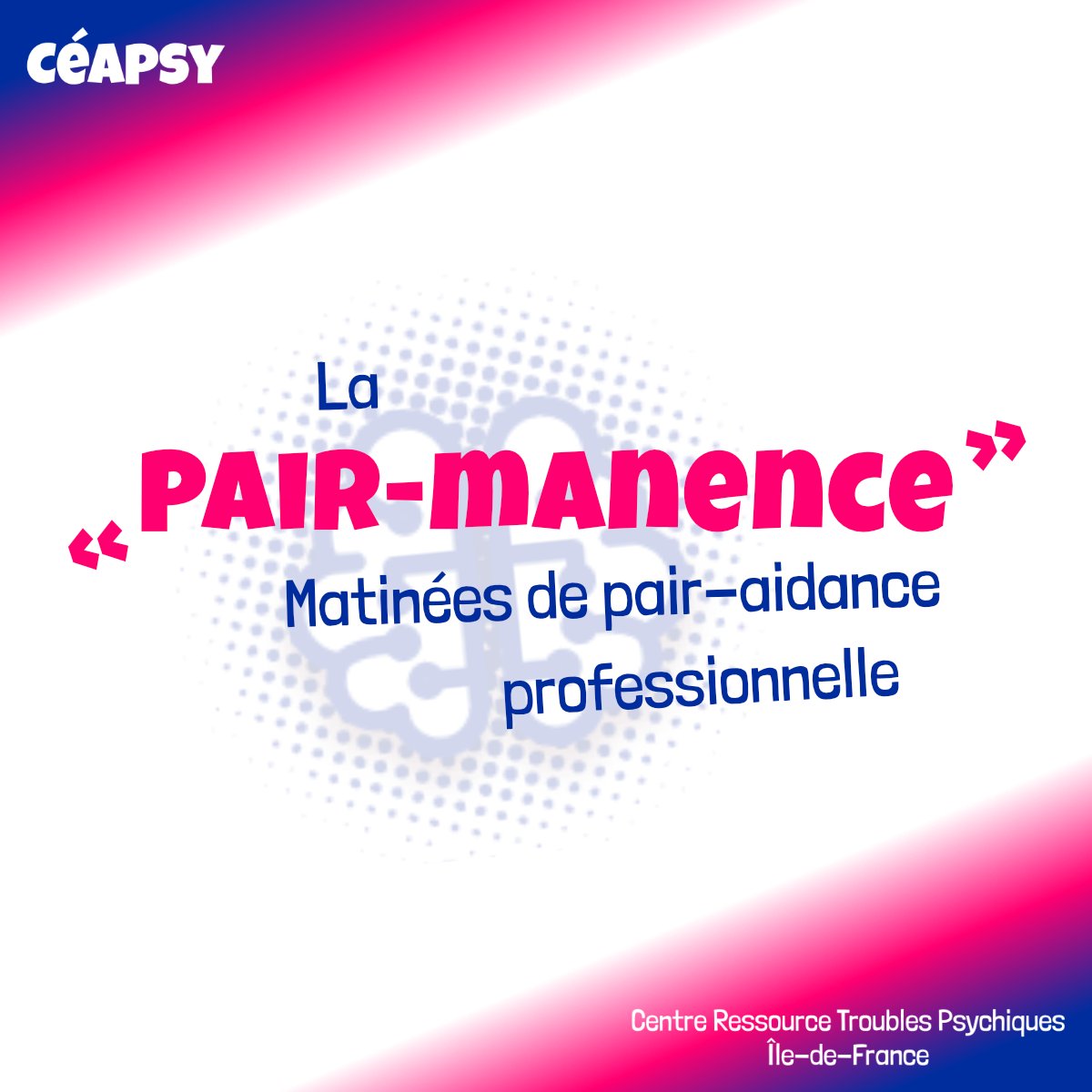 🧠📺C'est quoi la "PAIR-MANENCE" du Céapsy ? 5 min de vidéo et 8 questions à Nicolas Mani, #pairaidant professionnel au Céapsy, sur sa permanence, un dispositif unique

▶️ow.ly/Hj3V50VkR4u

<a href="/C3RP_IDF/">C3RP</a> <a href="/GhuParis/">GHU Paris Psy-Neuro</a> <a href="/HPEVM/">Hôpitaux Paris Est Val de Marne</a> <a href="/AssoAJPJA/">AJPJA 🎗</a> <a href="/SFSPasso/">Société Française de Santé Publique</a> #troublespsychiques #santémentale