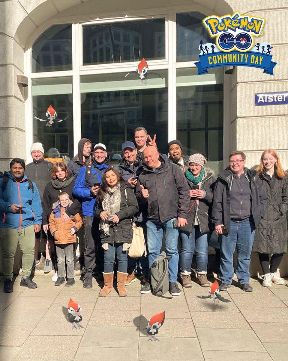 PokemonGOdeu's tweet photo. Peppeck ist da und rockt den Community Day!
3-Stunden-Lockmodule, Bonus-EP und neue #PokemonGOfriend warten auf dich.
👉 Finde ein Meetup über die Campfire App und GO! Gemeinsam macht Pokémon GO einfach mehr Spaß! 🔥💬
#PokemonGOCommunityDay #CampfireApp #MeetYouOutThere https://t.co/Se0p5NwSTy