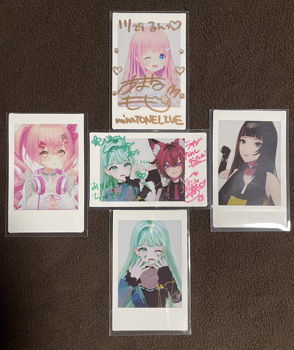 minaTONE LIVE -from virtual to real-の戦利品！ あまねももさん