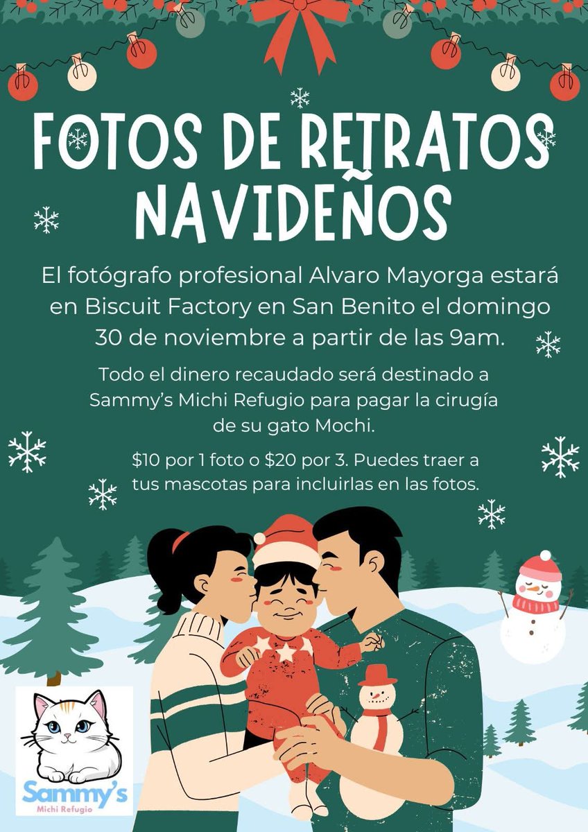 MayorgaPhoto's tweet photo. Hoy vamos a estar desde las 9am en Biscuit Factory, para recaudar fondos para la cirugía de Mochi.
Los esperamos https://t.co/zPSN2WOzLr