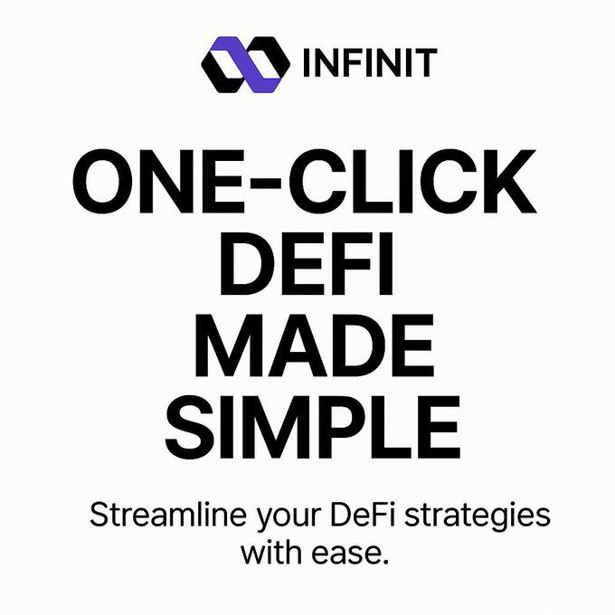 BoyToaster's tweet image. You want to test a complex “bridge → stake → borrow → reinvest” loop across two networks. Traditional platforms would require manual steps, calculation, risk of slippage. @Infinit_Labs lets you deploy the entire flow as one agent, you get results or errors quickly.