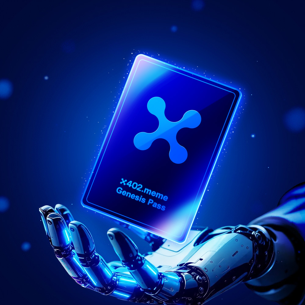 x402dotmeme's tweet image. [Round #4] 20 x402.meme Genesis Pass Giveaway!

⏰48 Hours
🎰 100% fair auto draw

To enter:

base.meme/giveaways/20x4…

RT &amp;amp; drop wallet, we’ll randomly pick 2 more winners!