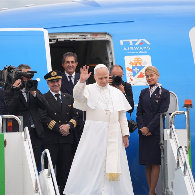 Papa Leo, Türkiye’den gidiyor.