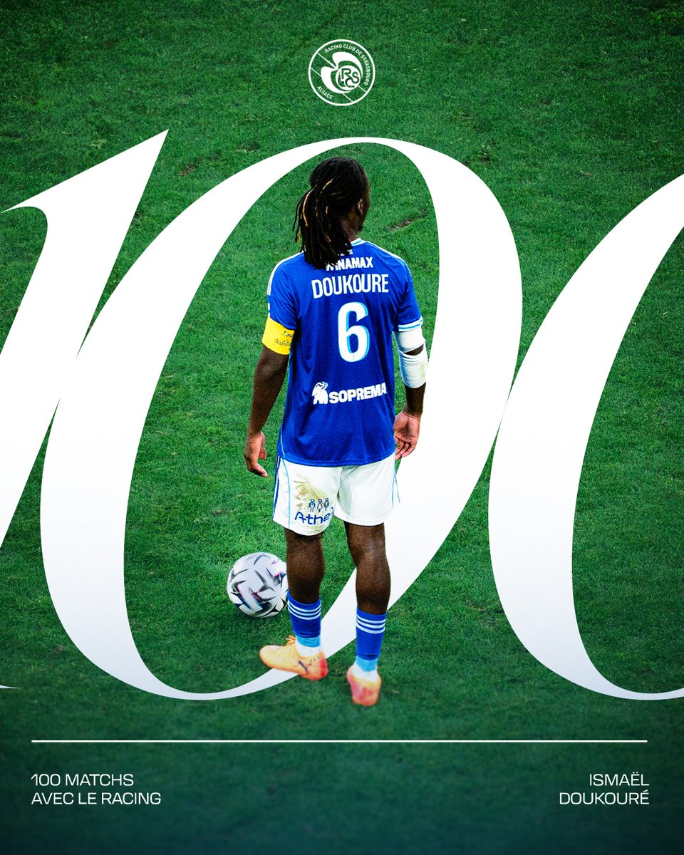 𝟏𝟎𝟎 𝐦𝐚𝐭𝐜𝐡𝐞𝐬 𝐩𝐨𝐮𝐫 𝐈𝐬𝐦𝐚𝐞̈𝐥 𝐃𝐨𝐮𝐤𝐨𝐮𝐫𝐞́ 💯🙌💙

2' | 0️⃣-0️⃣ #RCSASB29