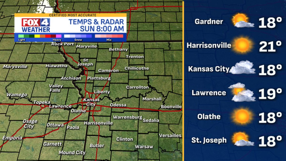 fox4wx's tweet image. Here are the latest weather conditions around #KC #mowx #kswx #kcwx #fox4kc