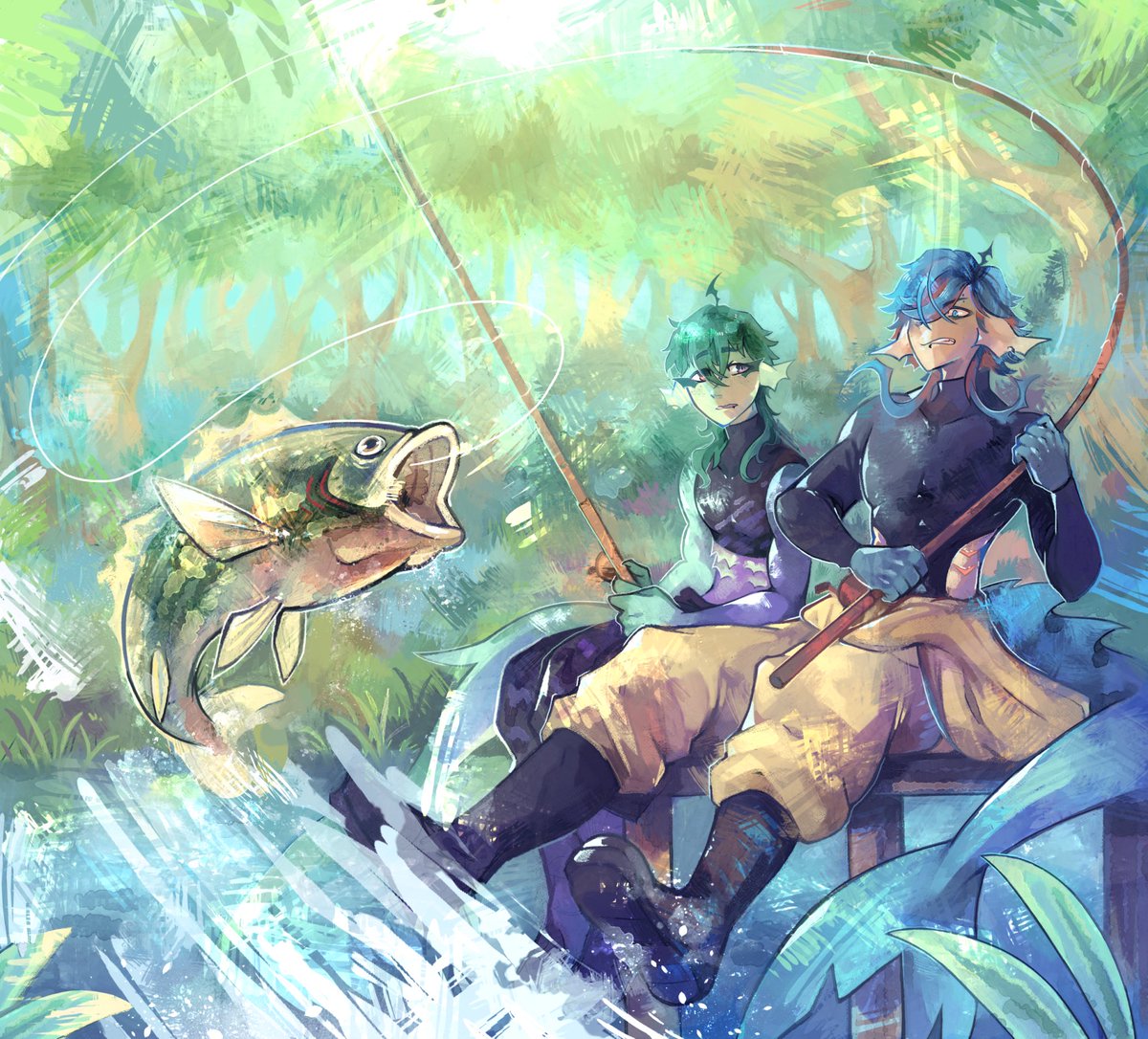 #vgen commission for squidattacks (*▼・▼)ﾉ⌒☆
I should experiment more
——————————————
Vgen link in bio!