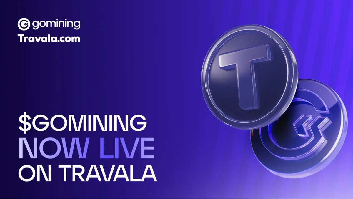 GoMining_token's tweet image. 🚀 GOMINING × Travala integration is live!

You can now use $GOMINING (BSC) to book over 3 million travel products worldwide:

 ✈️ Flights
 🏨 Hotels
 🏄 Activities

Easy, fast, fully on-chain via @travalacom.
 
Your token now takes you places — literally.

👉 Check it out:…