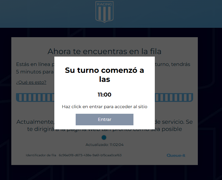 DomandoFilas's tweet image. racingclub.queue-it.net/?c=racingclub&amp;amp;…

MDMDMDMD 
Entra yaaaaa
Link Racingpass