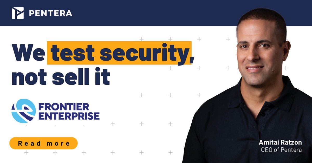 penterasec's tweet image. 𝗦𝗲𝗰𝘂𝗿𝗶𝘁𝘆 𝗶𝘀𝗻’𝘁 𝗮𝗯𝗼𝘂𝘁 𝗮𝗱𝗱𝗶𝗻𝗴 𝗮𝗻𝗼𝘁𝗵𝗲𝗿 𝘁𝗼𝗼𝗹 - 𝗶𝘁’𝘀 𝗮𝗯𝗼𝘂𝘁 𝗽𝗿𝗼𝘃𝗶𝗻𝗴 𝘆𝗼𝘂𝗿 𝗱𝗲𝗳𝗲𝗻𝘀𝗲𝘀 𝗮𝗰𝘁𝘂𝗮𝗹𝗹𝘆 𝘄𝗼𝗿𝗸.

During his recent trip to Singapore, our CEO Amitai Ratzon sat down with Frontier Enterprise to discuss how Pentera…